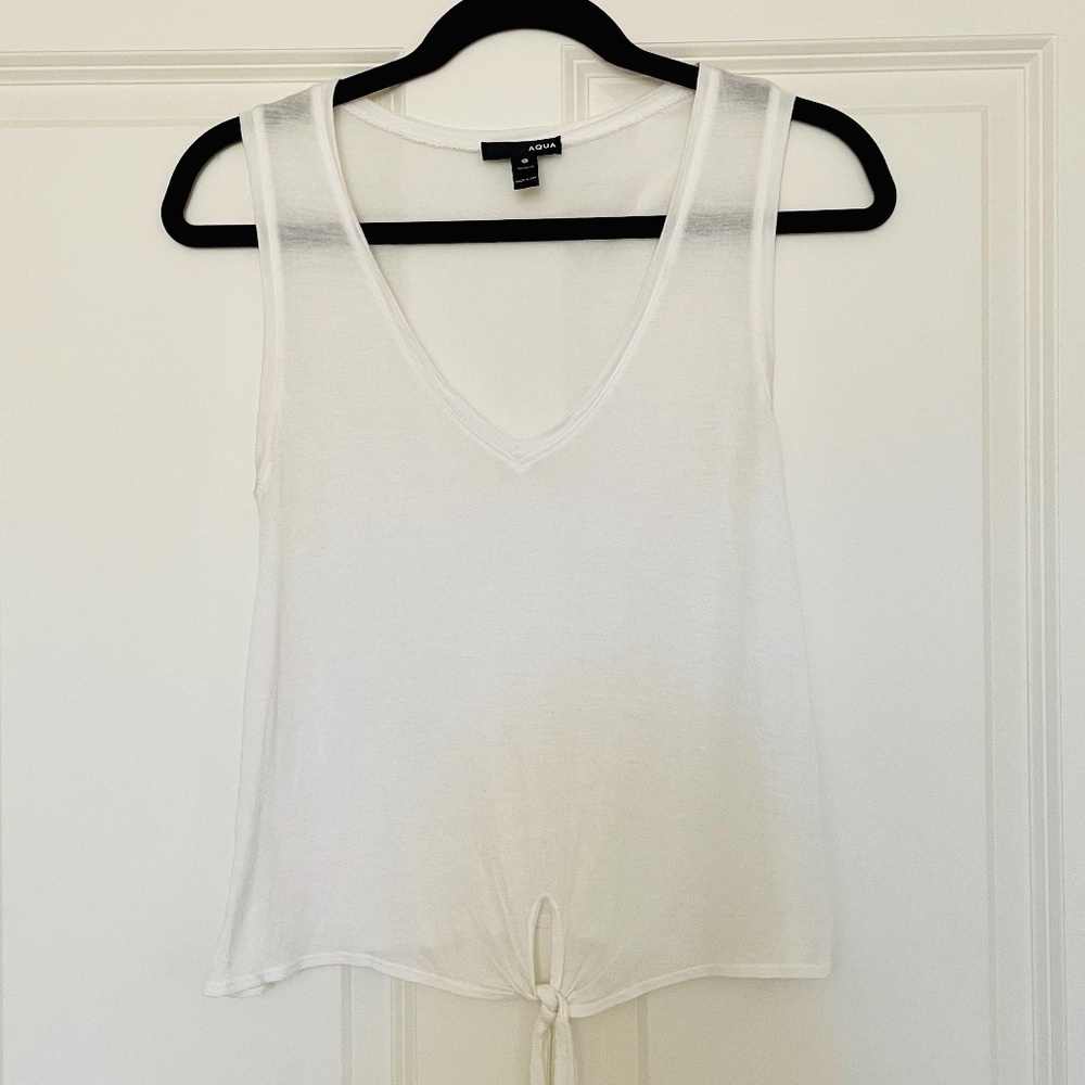 Aqua by Bloomingdale's Crop Top